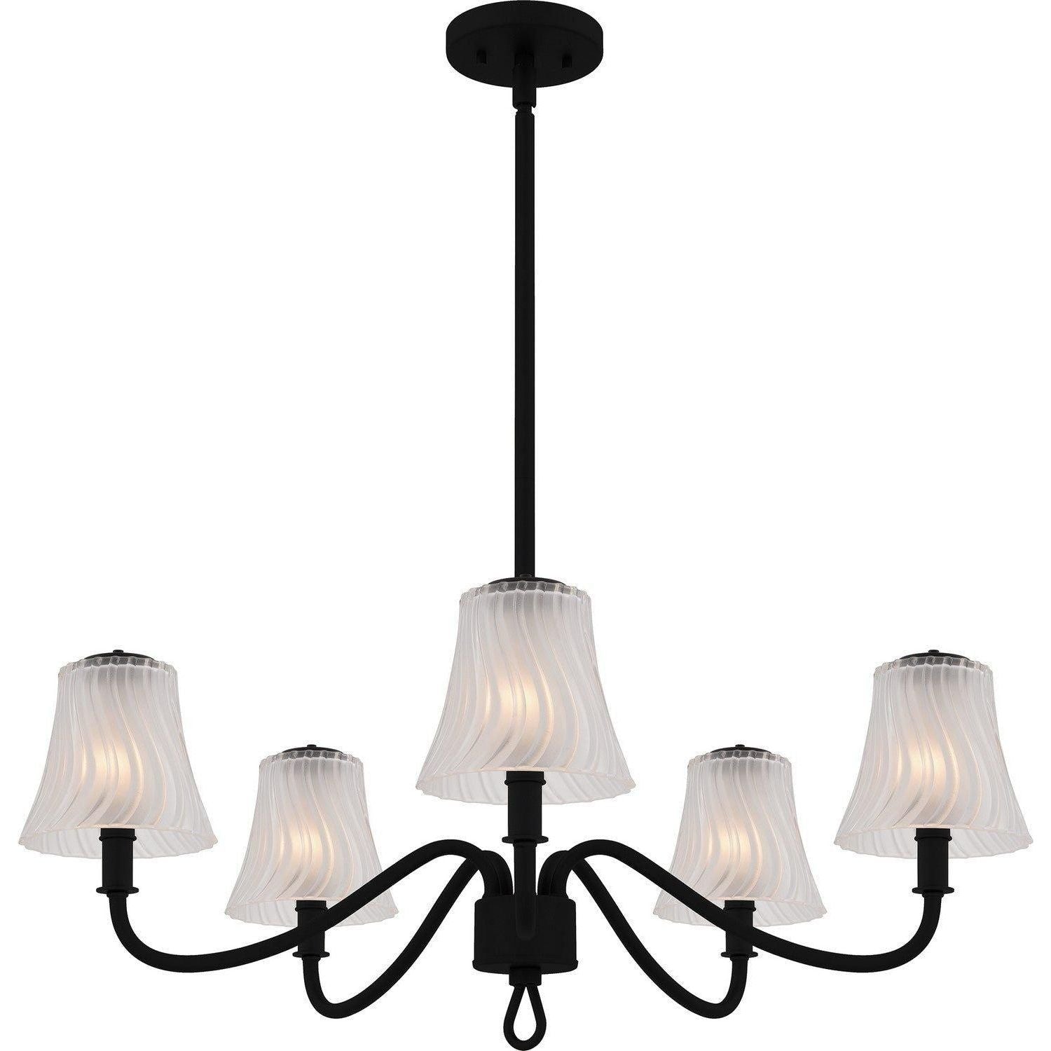 Quoizel - McKinney Chandelier - MCK5030MBK - Canada Light Shop