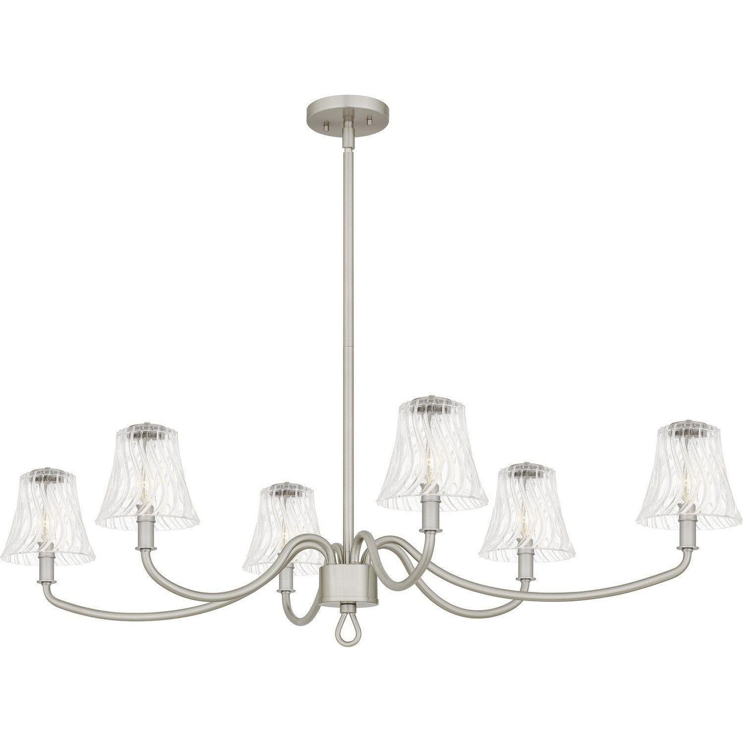 Quoizel - McKinney Linear Chandelier - MCK644BN - Canada Light Shop