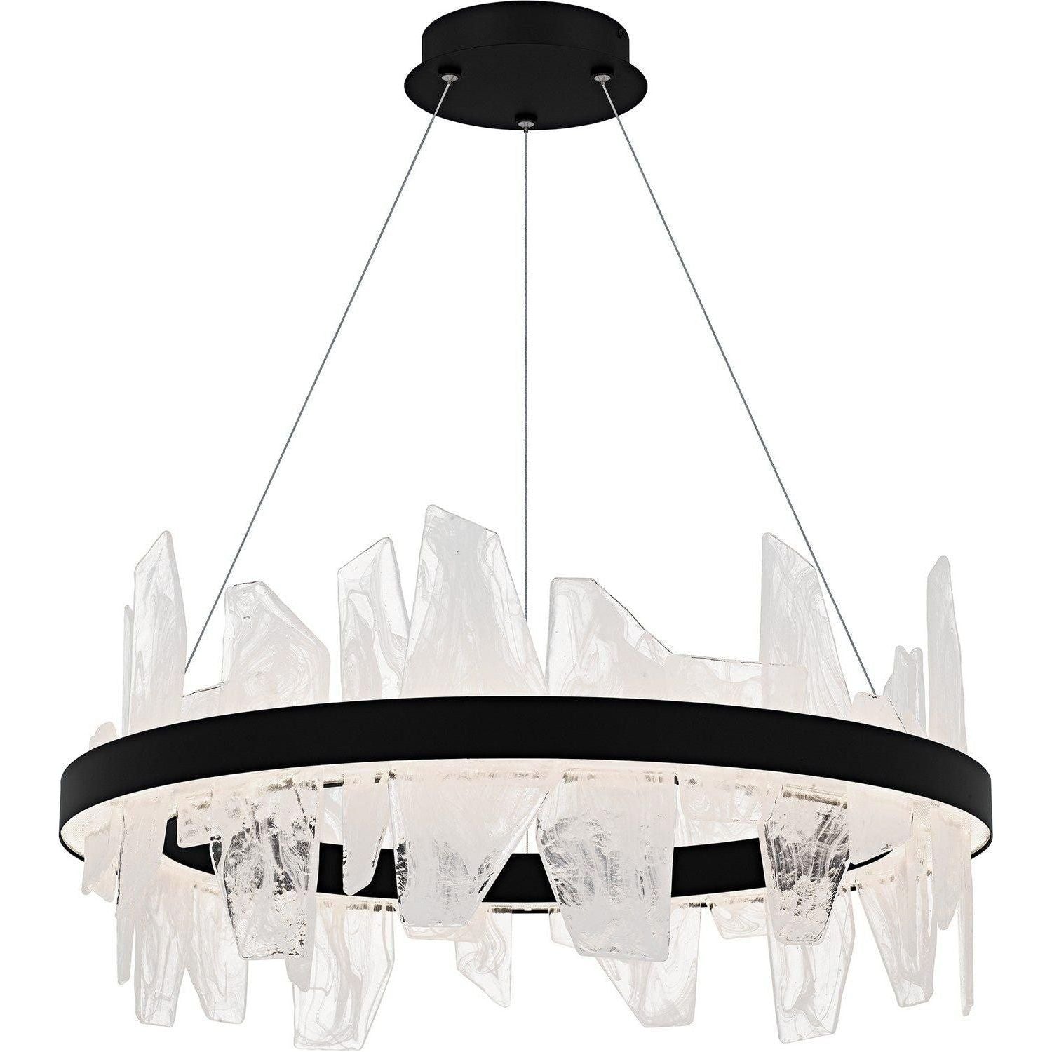 Quoizel - Aurelia LED Chandelier - PCAUR5030MBK - Canada Light Shop