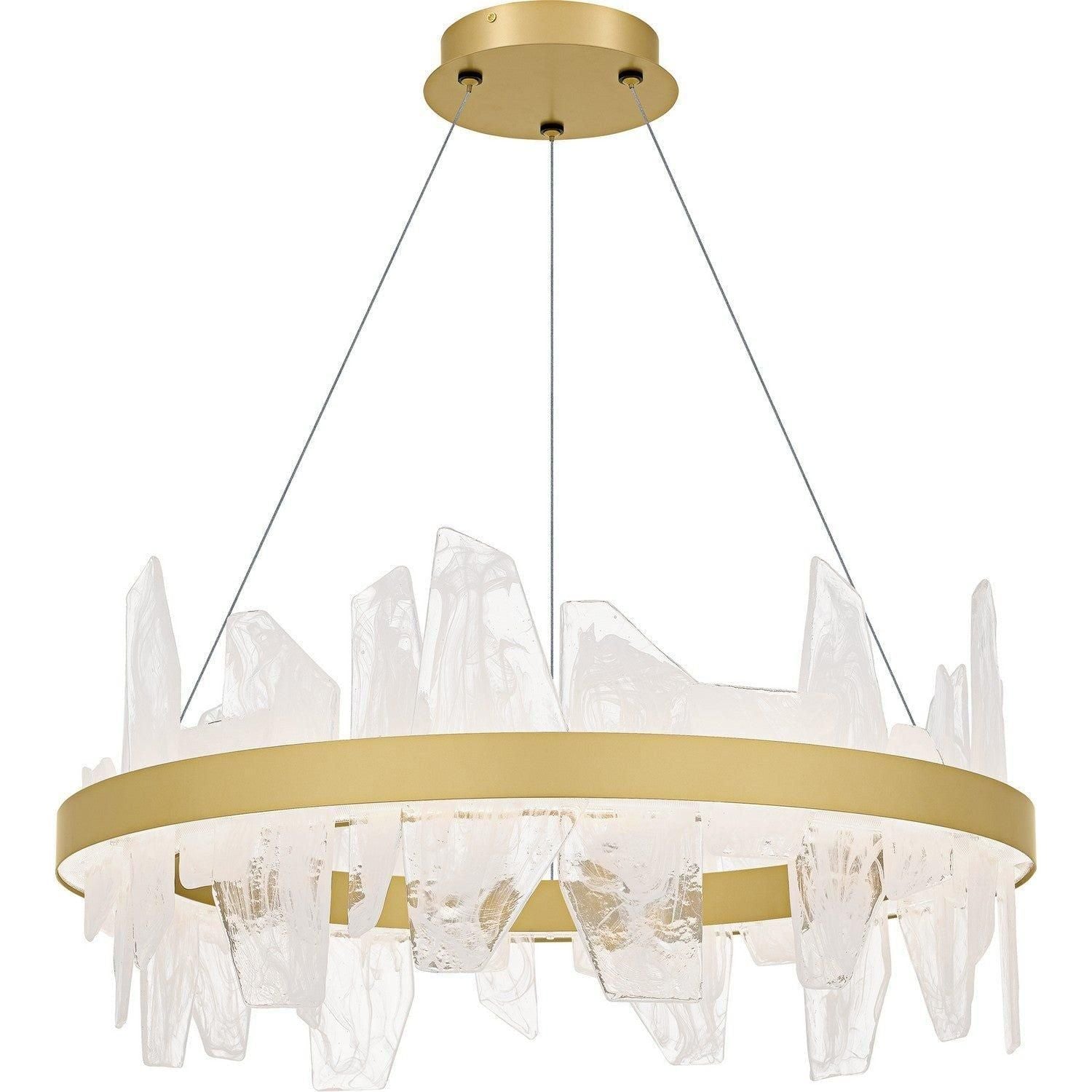 Quoizel - Aurelia LED Chandelier - PCAUR5030SGD - Canada Light Shop