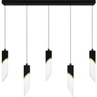 Quoizel - Alys LED Linear Chandelier - PCAYS540MBK - Canada Light Shop