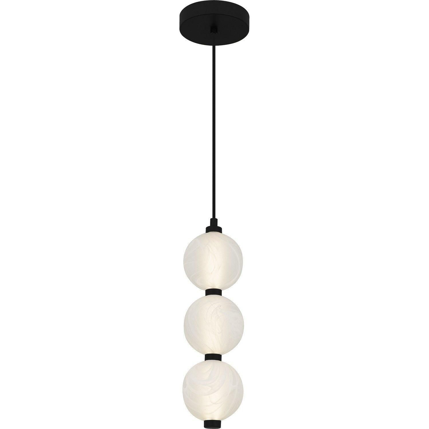 Quoizel - Clarendon LED Mini Pendant - PCCAD1505MBK - Canada Light Shop