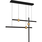 Quoizel - Harvick LED Linear Chandelier - PCHVK144MBK - Canada Light Shop