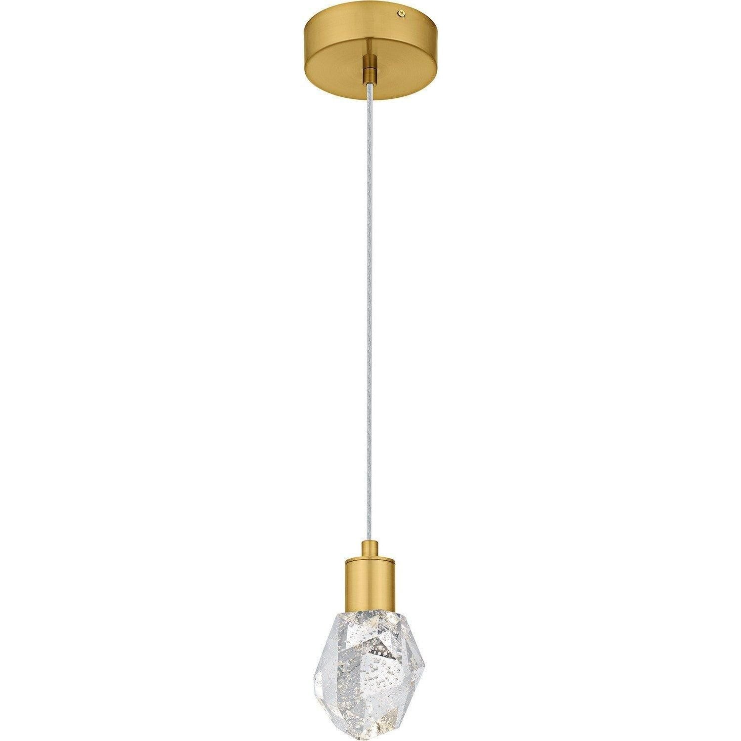 Quoizel - Skye LED Mini Pendant - PCSKY1505BRG - Canada Light Shop