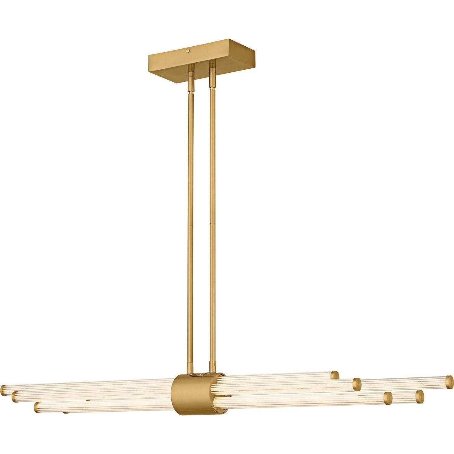 Quoizel - Talbott LED Linear Chandelier - PCTAL146BRG - Canada Light Shop