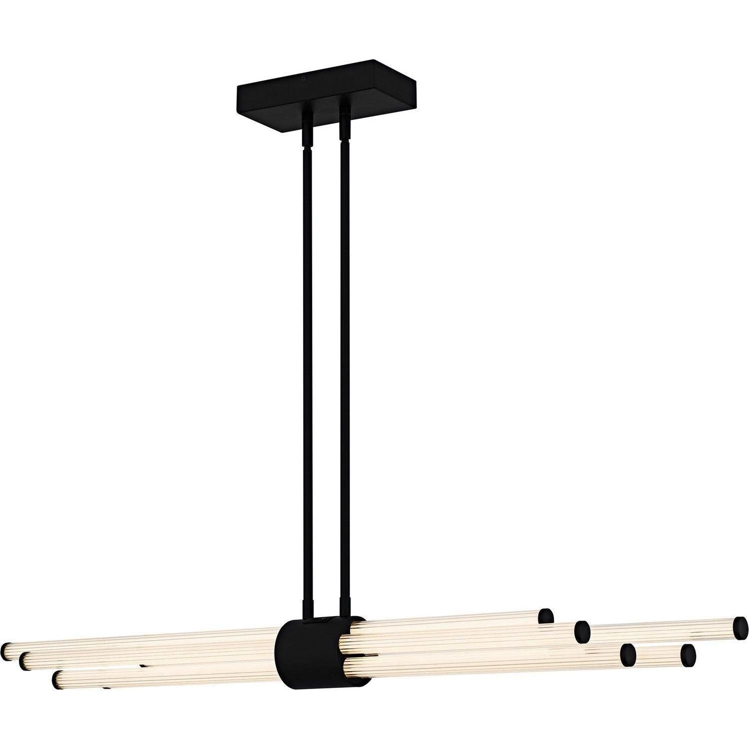Quoizel - Talbott LED Linear Chandelier - PCTAL146MBK - Canada Light Shop