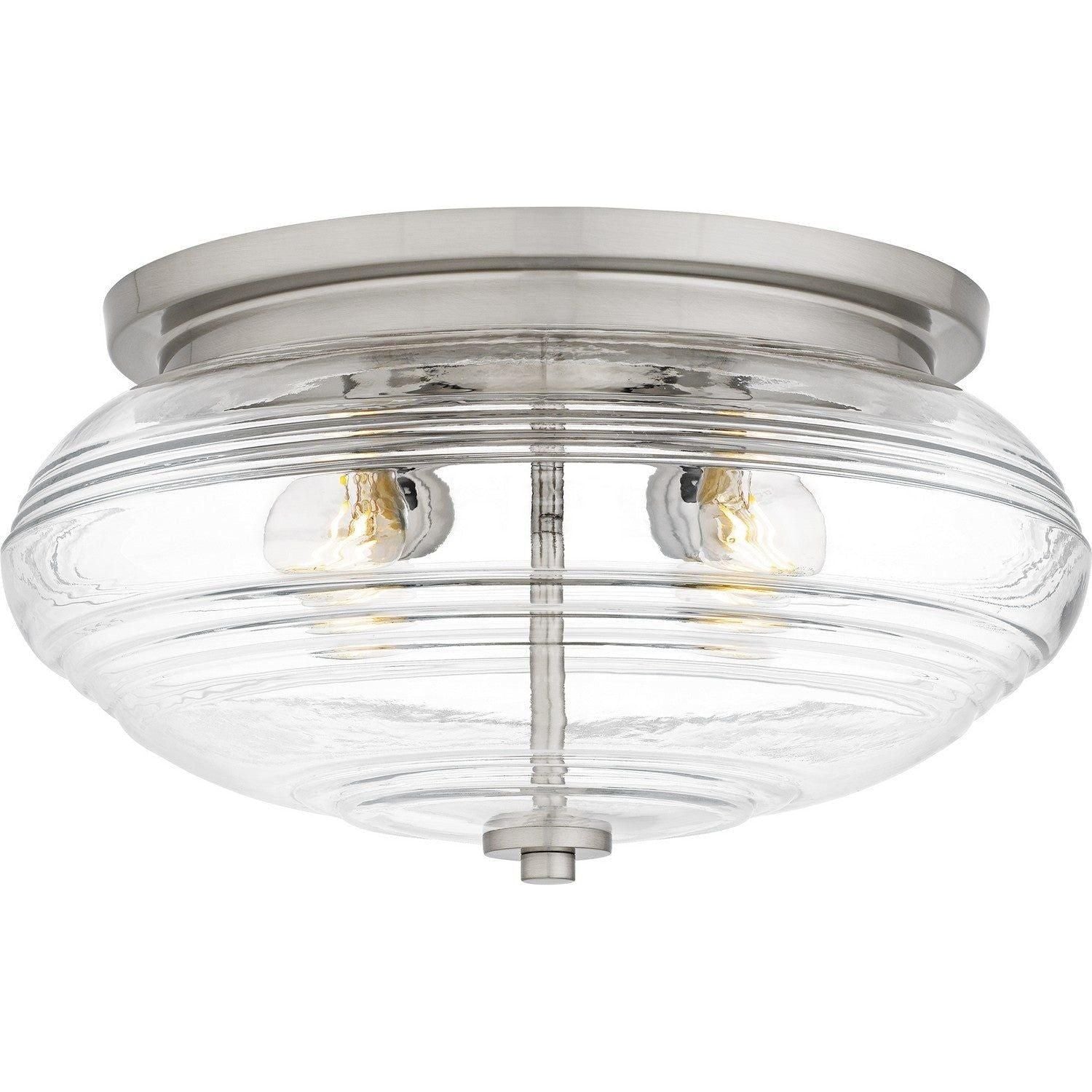 Quoizel - Gatonby Flush Mount - QFL6773BN - Canada Light Shop