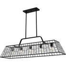 Quoizel - Rainier Linear Chandelier - QLC6176MBK - Canada Light Shop