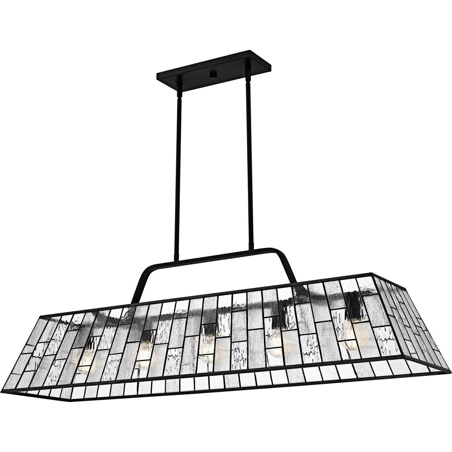Quoizel - Rainier Linear Chandelier - QLC6176MBK - Canada Light Shop