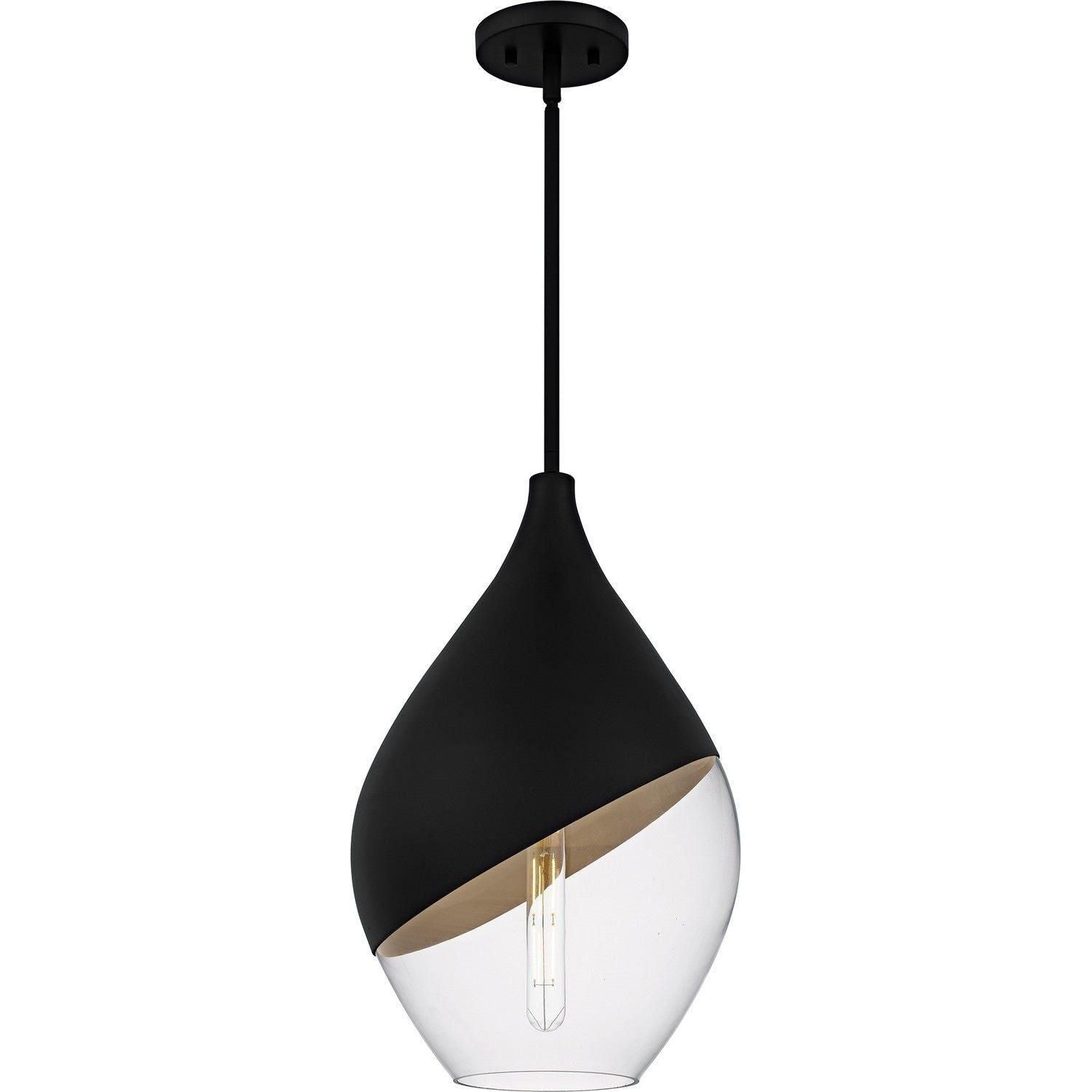 Quoizel - Drover Pendant - QMP6797MBK - Canada Light Shop