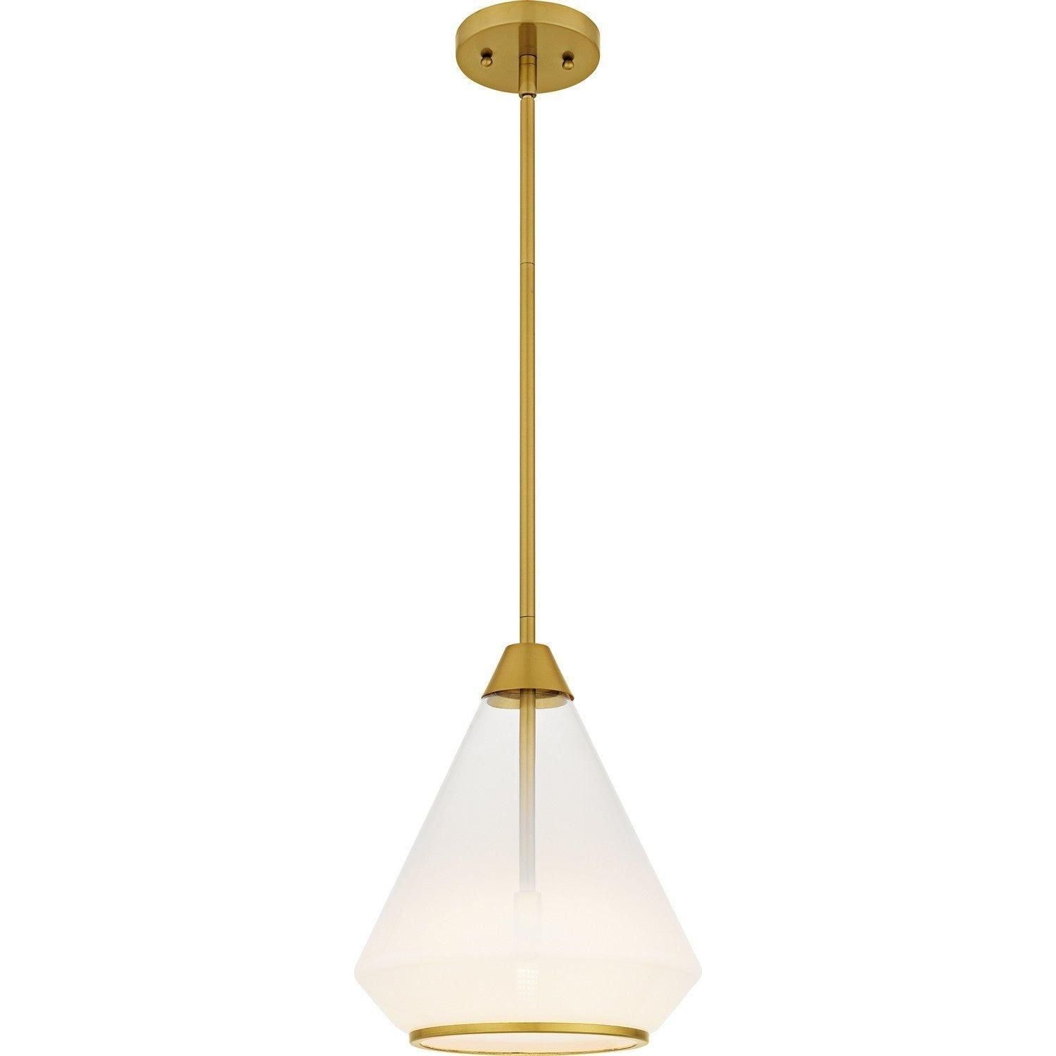 Quoizel - Haze Mini Pendant - QP6750BRG - Canada Light Shop