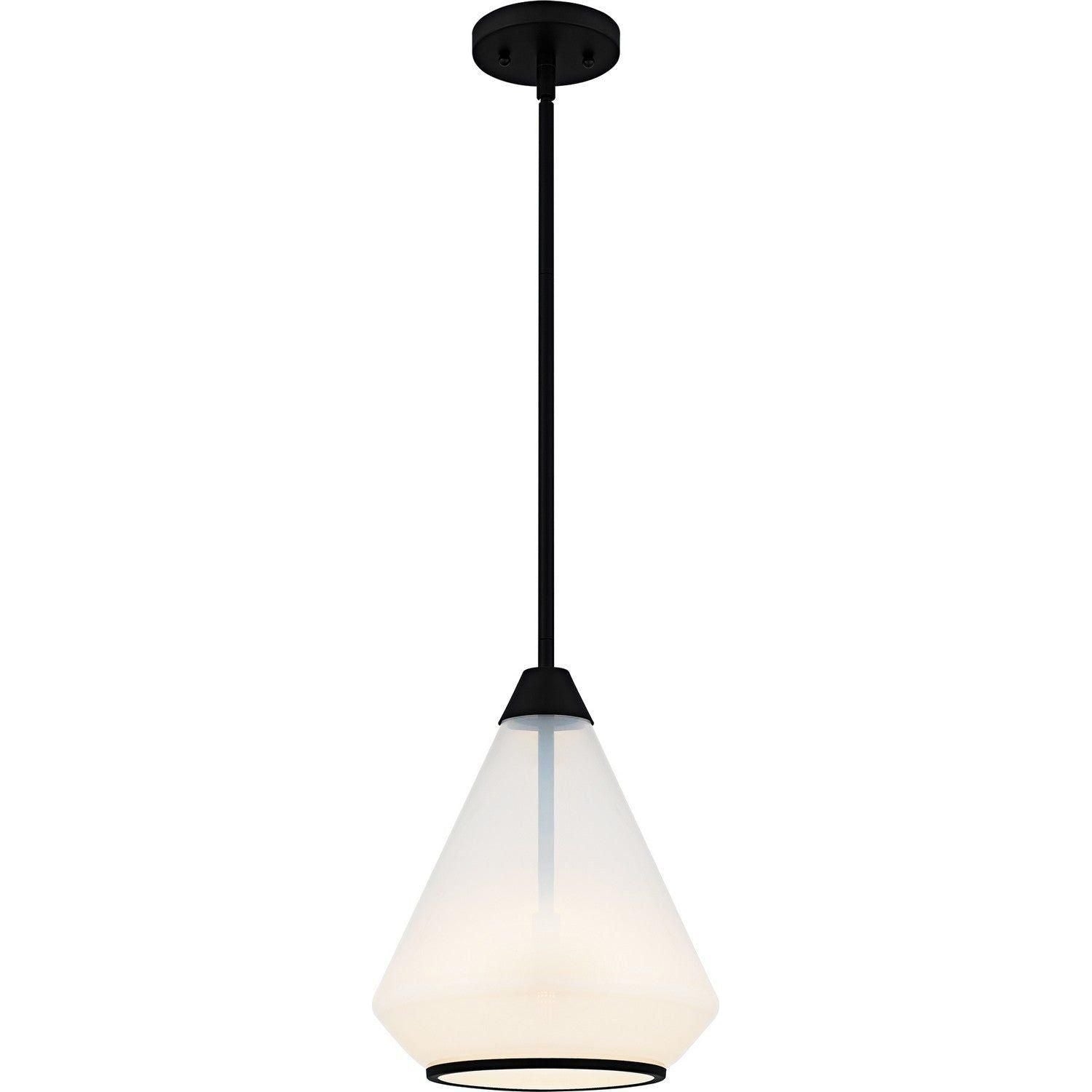 Quoizel - Haze Mini Pendant - QP6750MBK - Canada Light Shop