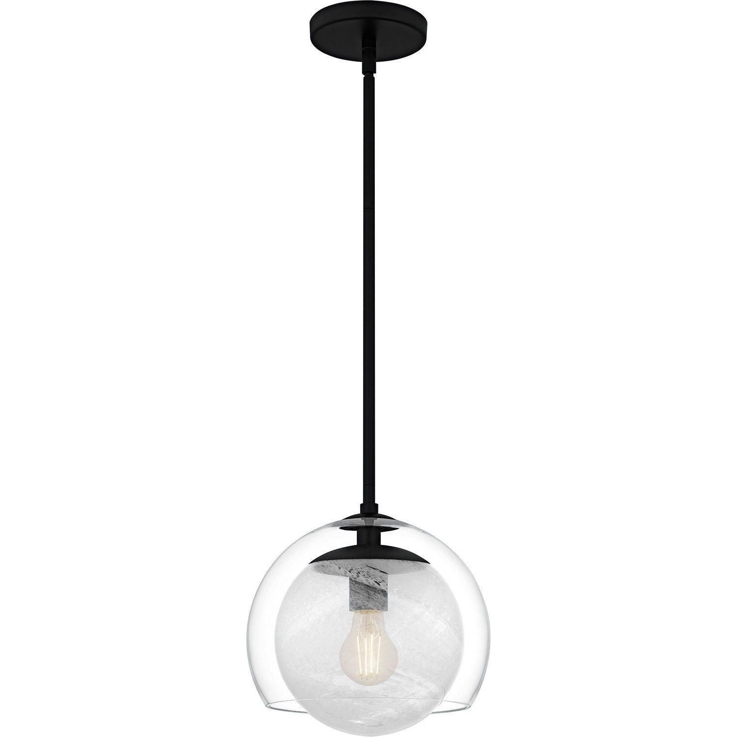 Quoizel - Eslinger Mini Pendant - QPP6774MBK - Canada Light Shop