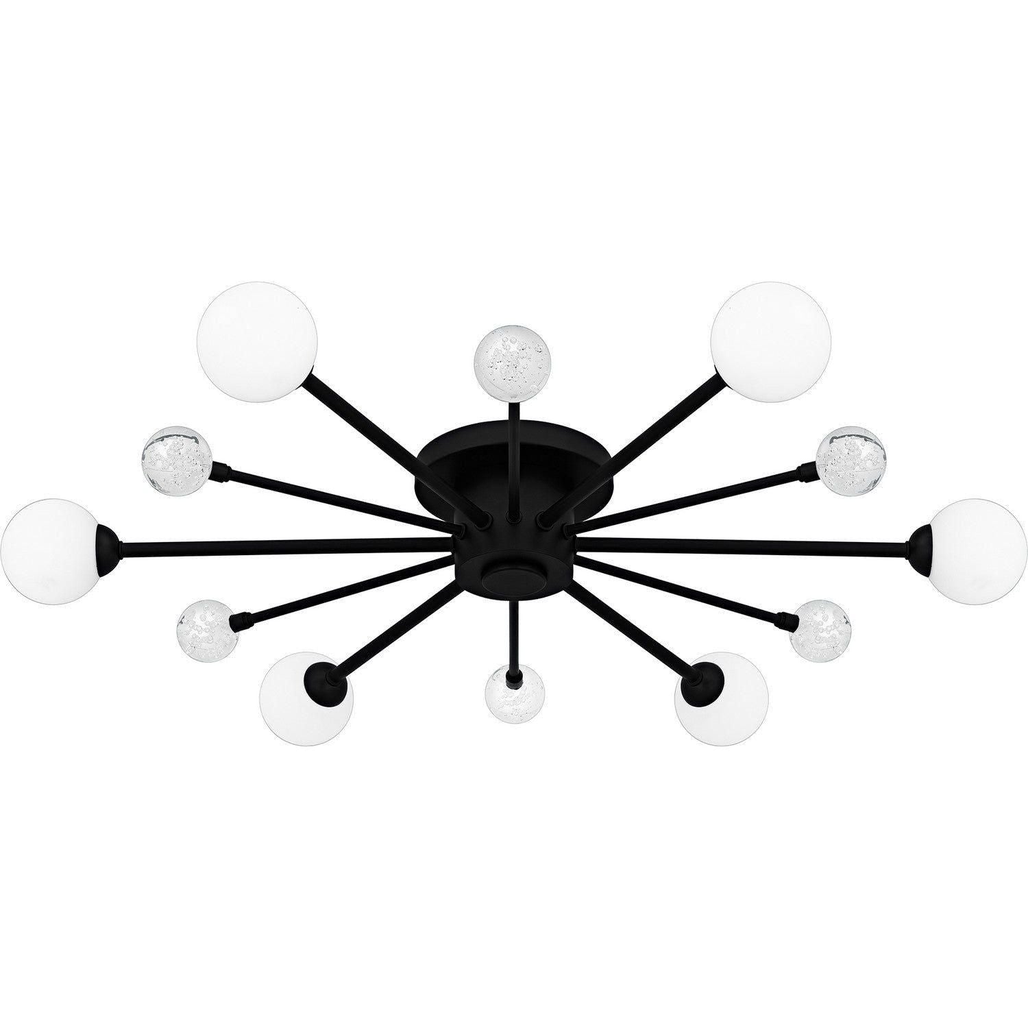 Quoizel - Combe Semi-Flush Mount - QSF6781MBK - Canada Light Shop