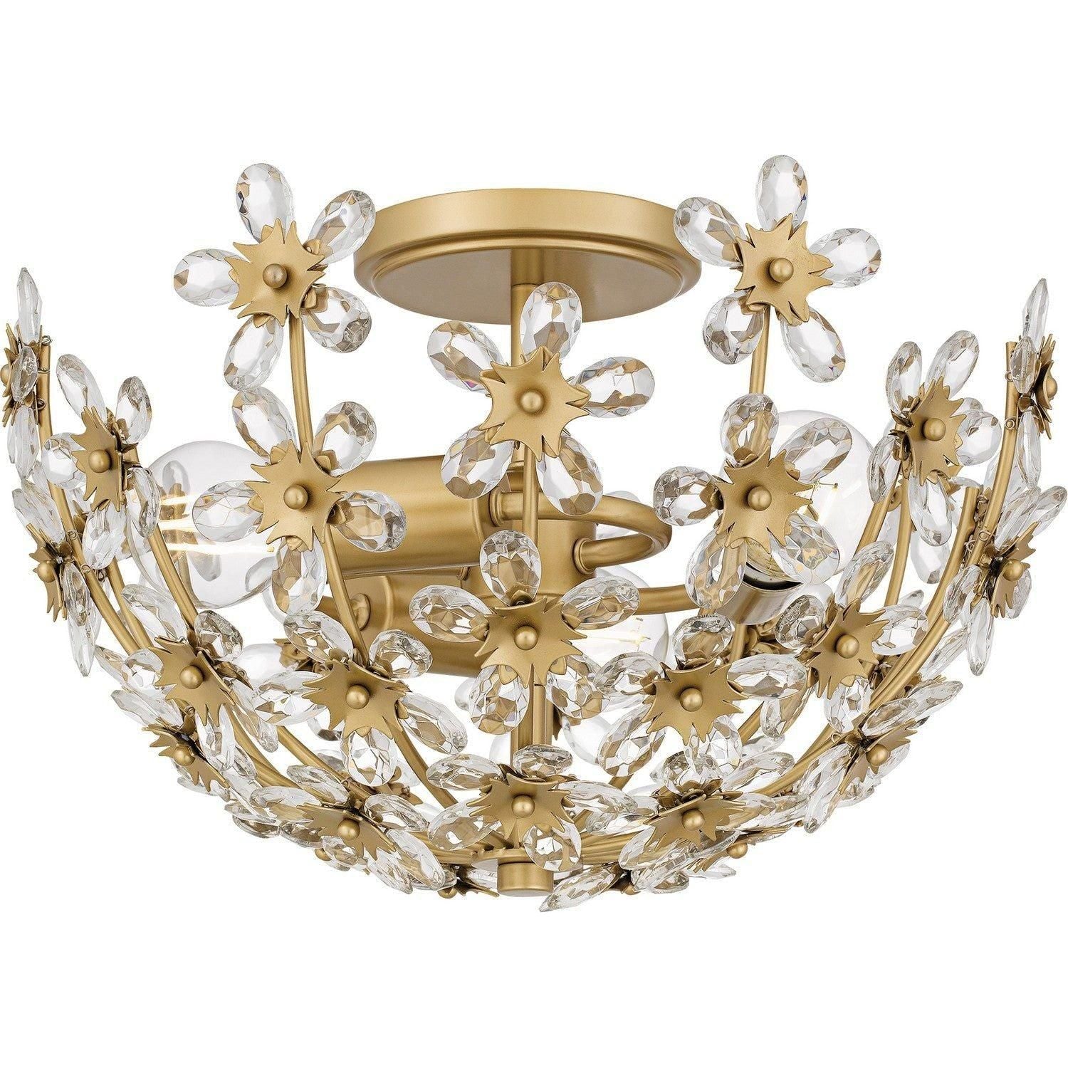Quoizel - Rosemary Semi-Flush Mount - QSF6783SGD - Canada Light Shop