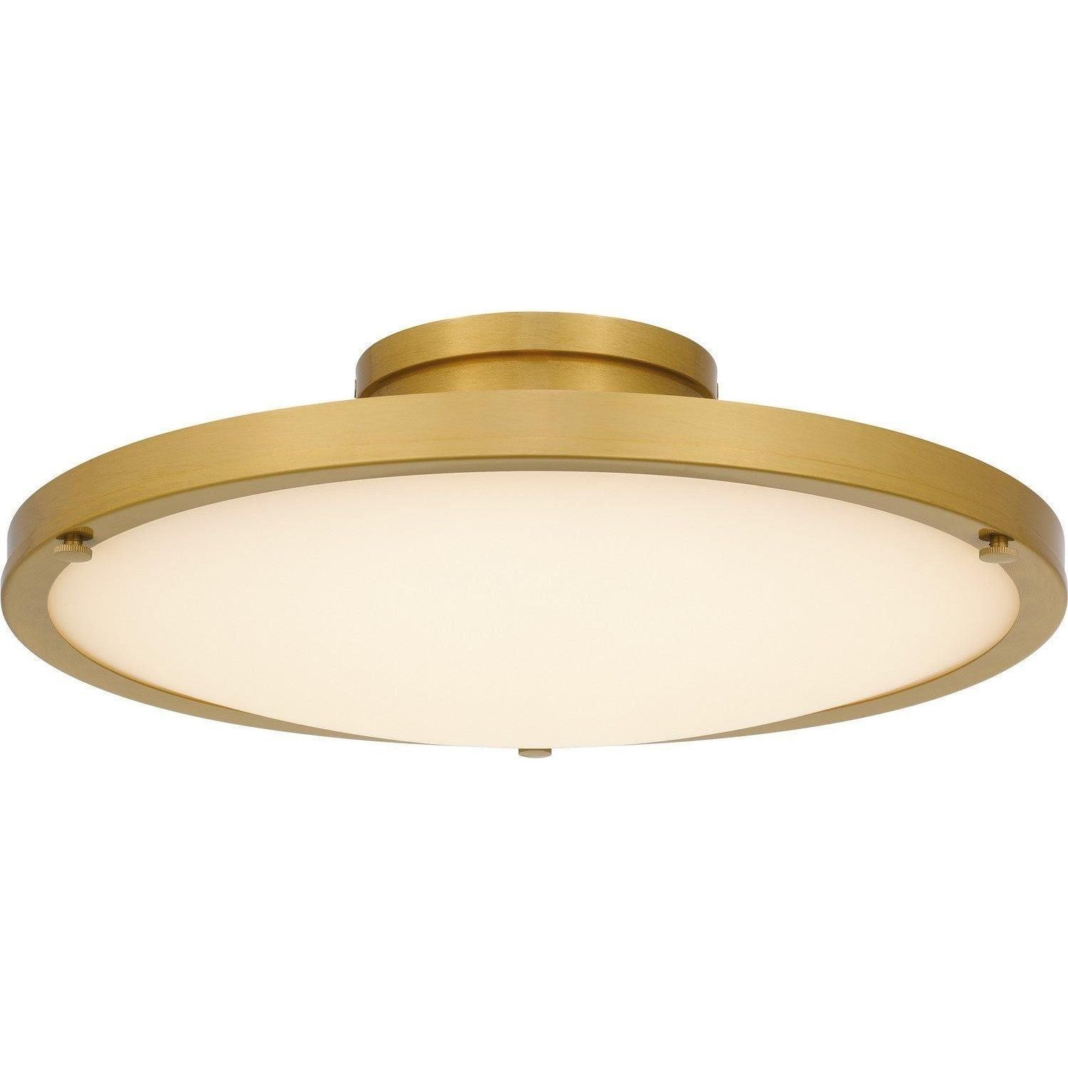 Quoizel - Donne LED Semi-Flush Mount - QSF6784BRG - Canada Light Shop