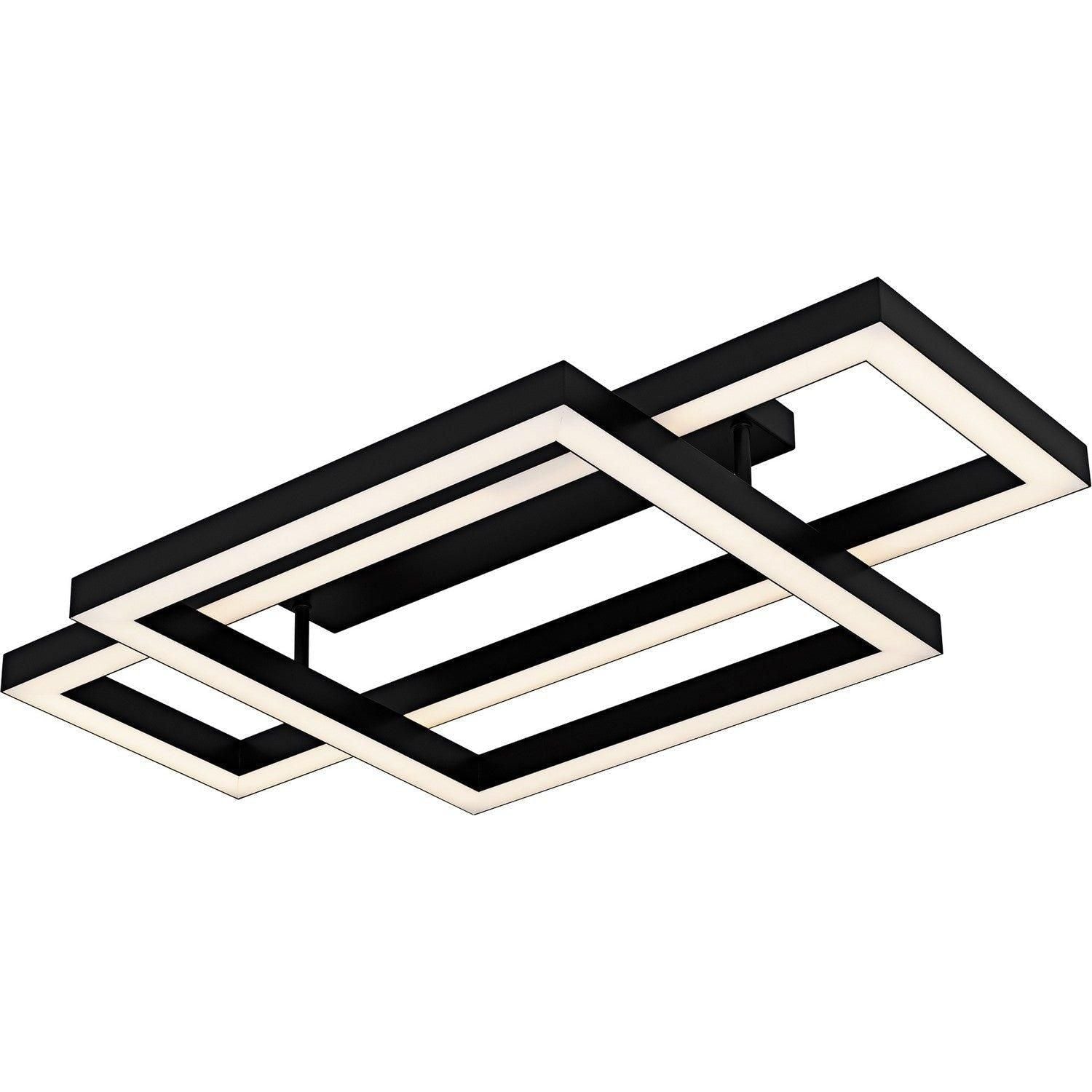 Quoizel - Lawless LED Semi-Flush Mount - QSF6792MBK - Canada Light Shop