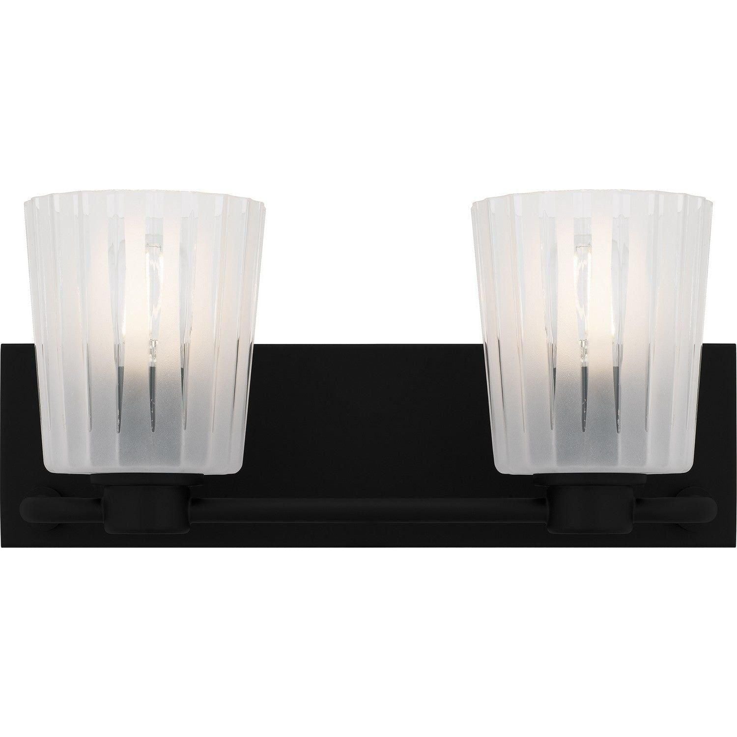 Quoizel - Gray Vanity Light - RAY8616MBK - Canada Light Shop