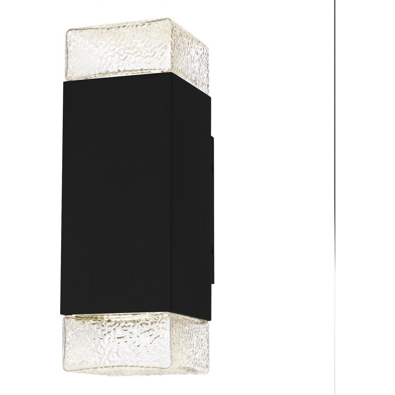 Quoizel - Saxton LED Outdoor Wall Lantern - SAX8405MBK - Canada Light Shop