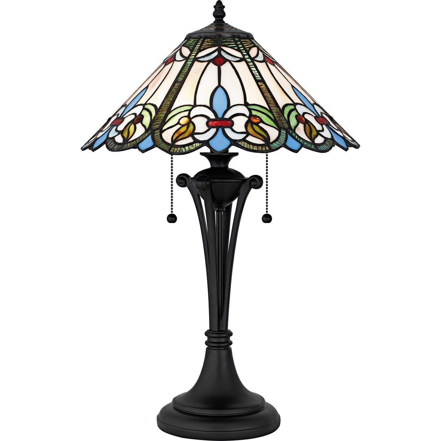 Quoizel - Giles Table Lamp - TF6764MBK - Canada Light Shop