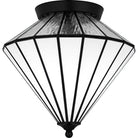 Quoizel - Liam Flush Mount - TF6812MBK - Canada Light Shop