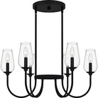Quoizel - Viscount Chandelier - VSC5028MBK - Canada Light Shop