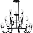 Quoizel - Viscount Chandelier - VSC5048MBK - Canada Light Shop