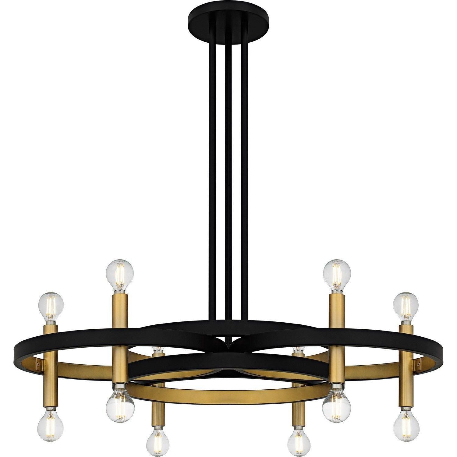 Quoizel - Winsland Chandelier - WID5030MBK - Canada Light Shop