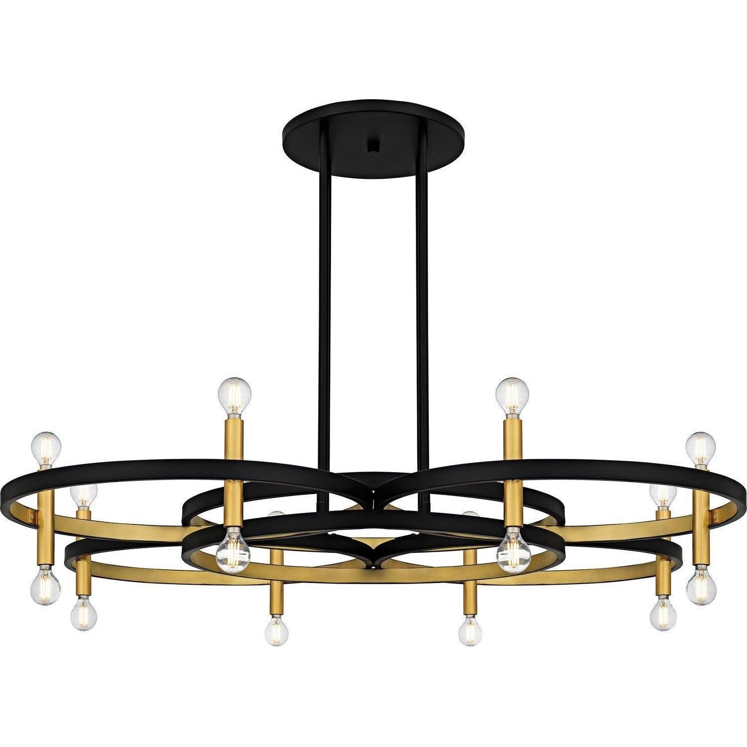 Quoizel - Winsland Chandelier - WID5050MBK - Canada Light Shop
