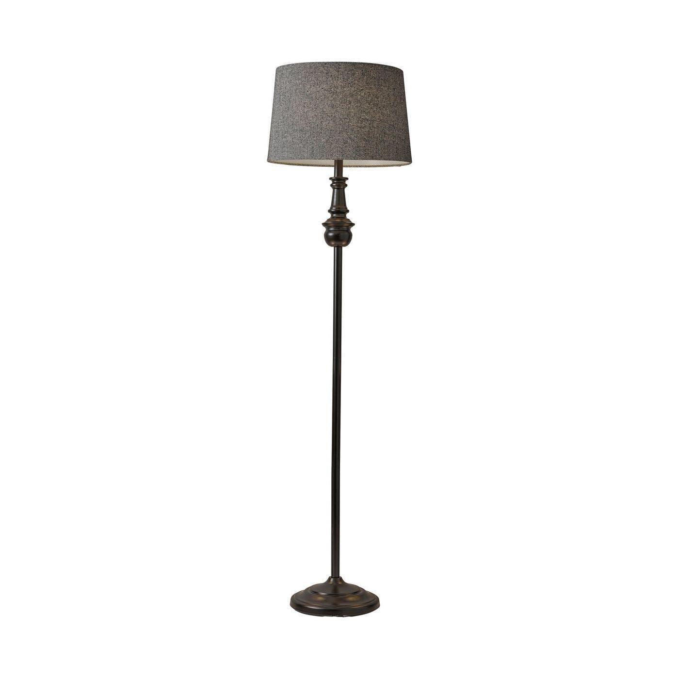 Adesso Home - Charles Floor Lamp - 1572-01 - Canada Light Shop