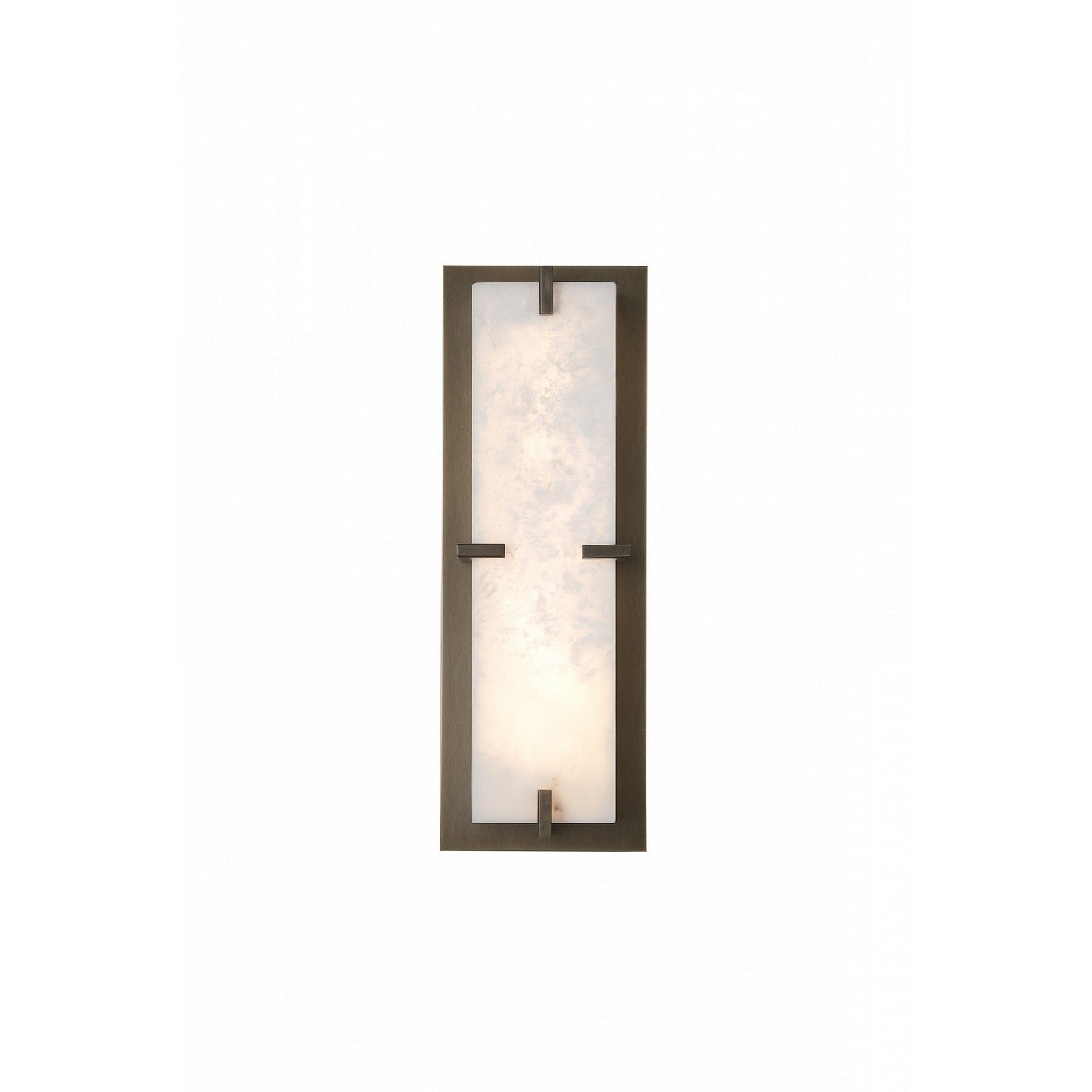 Avenue Lighting - HF2920-AB - LED Wall Sconce - Sedona - Alabaster / Aged Brass