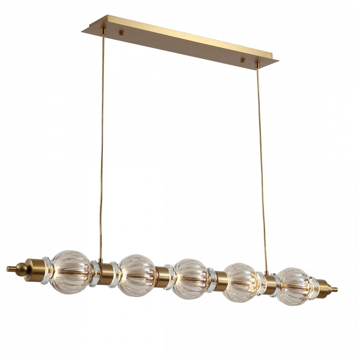Avenue Lighting - HF7955-AB - LED Linear Pendant - Avra - Aged Brass