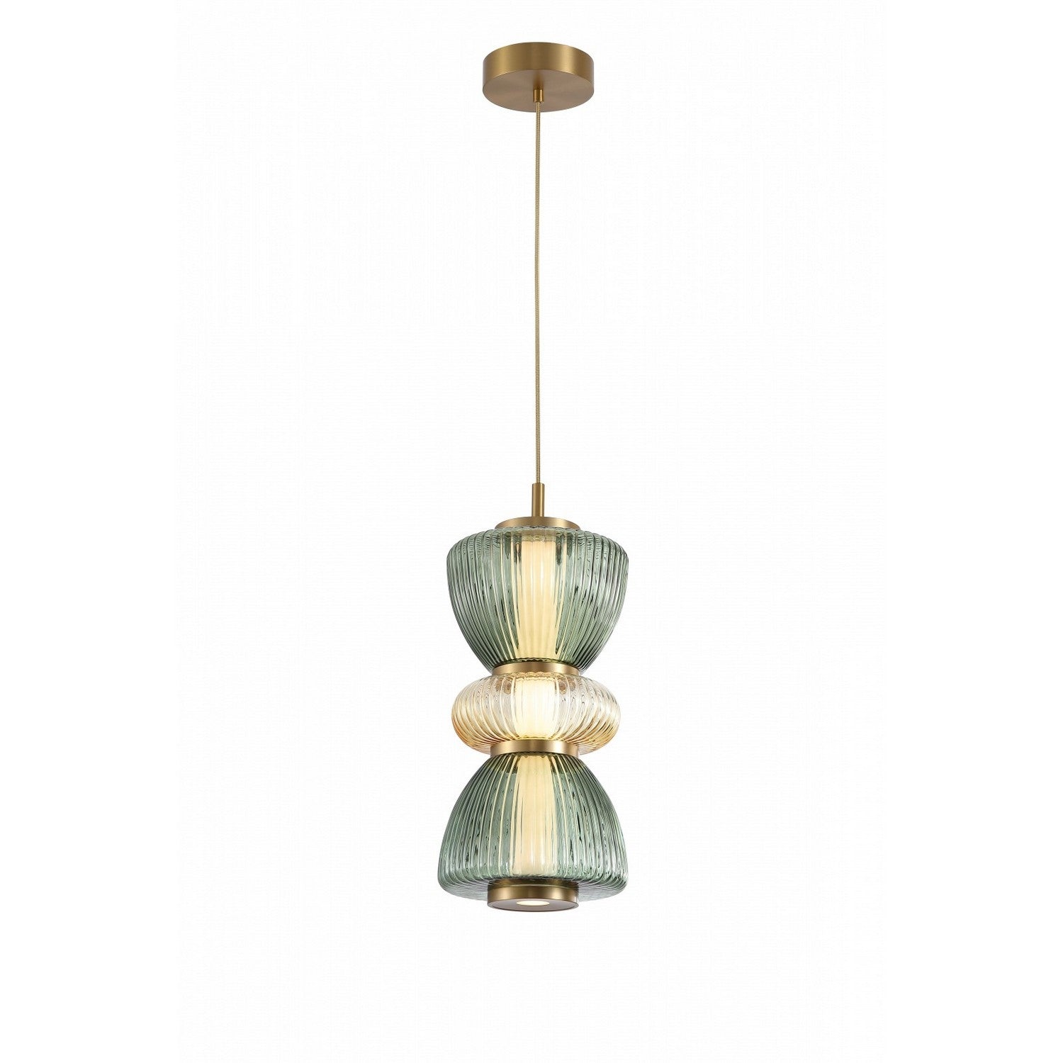 Avenue Lighting - HF8970-GYG - LED Pendant - Rosewood - Aged Brass
