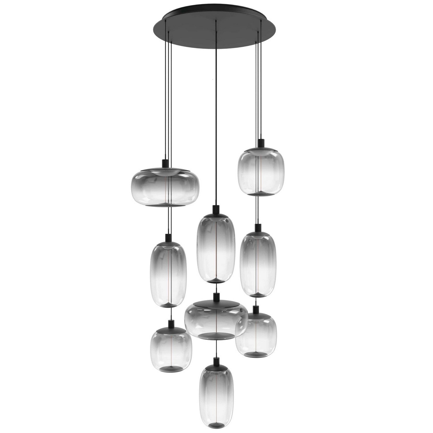Avenue Lighting - HF9179-BK - One Light Pendant - Monaco - Black