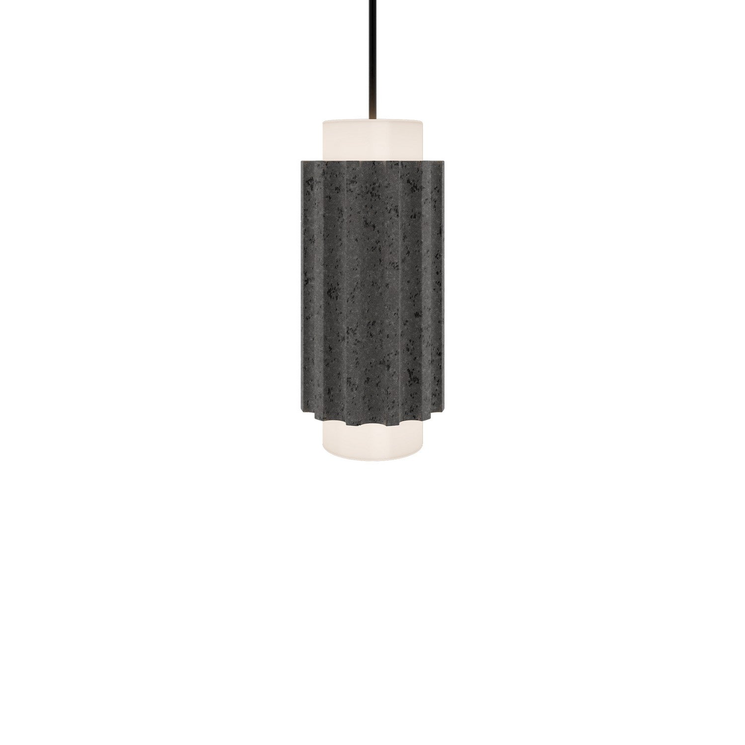 Modern Forms Canada - PD-62516-27-BV/BK - LED Mini Pendant - Caviar - Bassalt Stone/Black