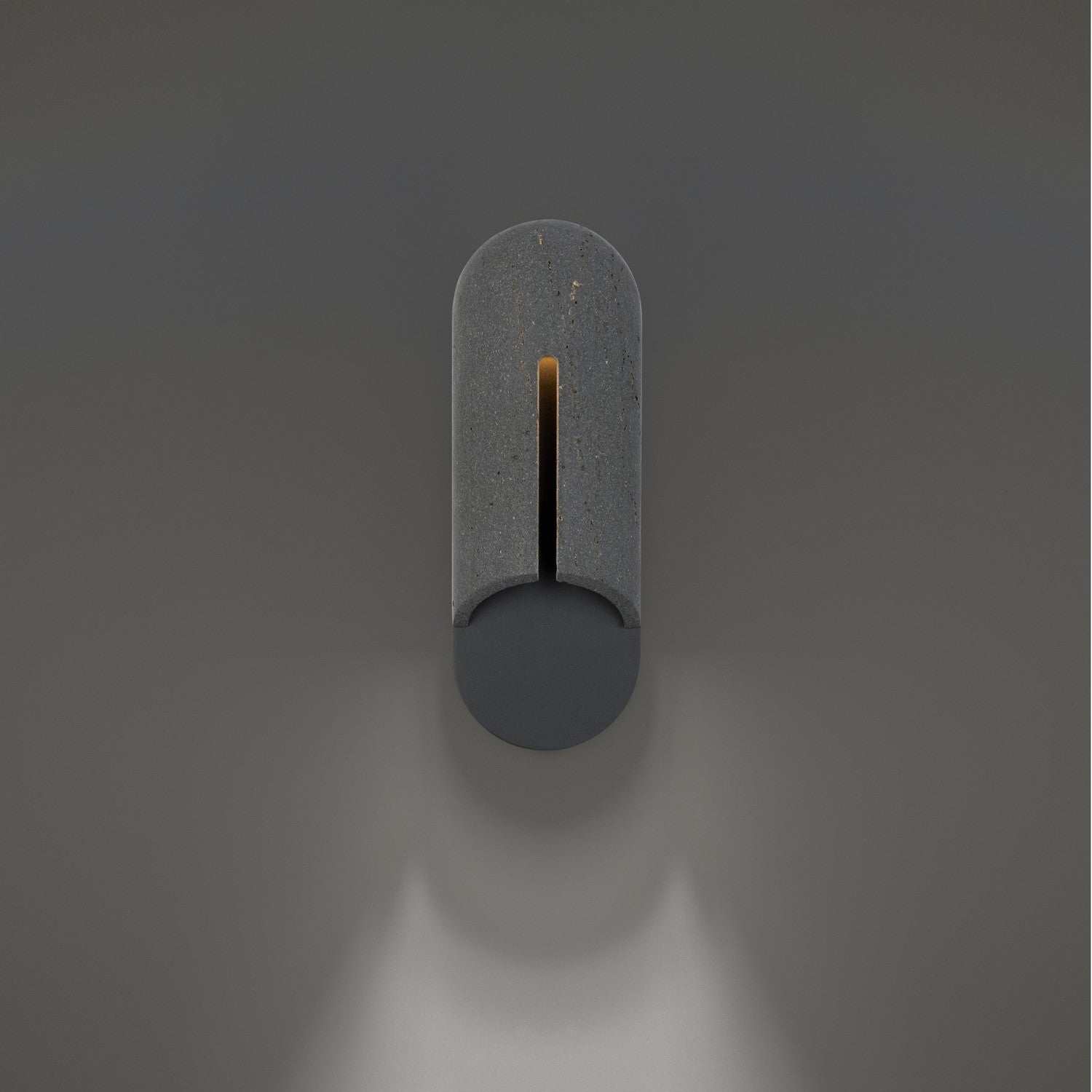 Modern Forms Canada - WS-W10516-35-BV/BK - LED Outdoor Wall Sconce - Clog - Bassalt Stone/Black