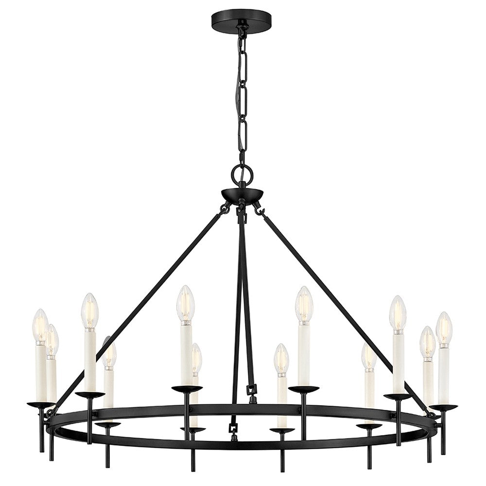 Hinkley Canada - 47476BK - LED Chandelier - Copley - Black
