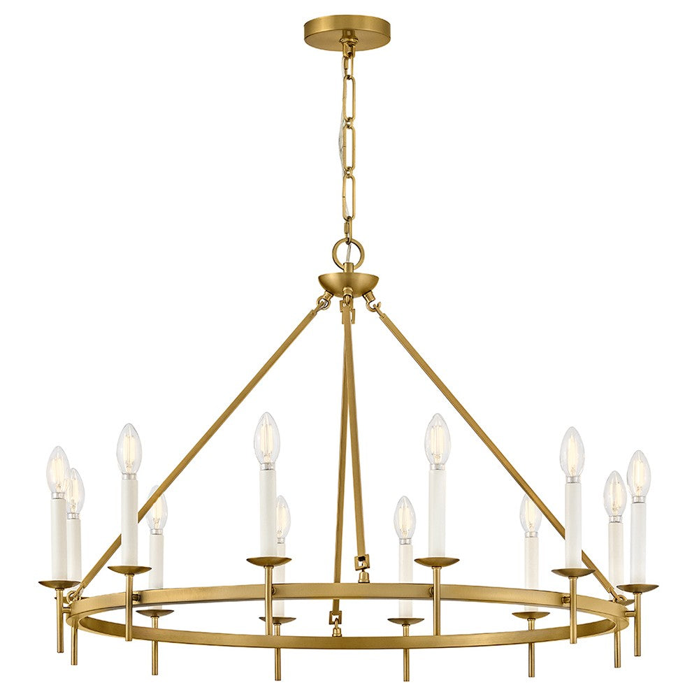 Hinkley Canada - 47476LCB - LED Chandelier - Copley - Lacquered Brass