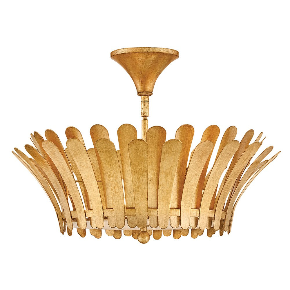 Hinkley Canada - 47693DA - LED Semi-Flush Mount - Reina - Distressed Brass