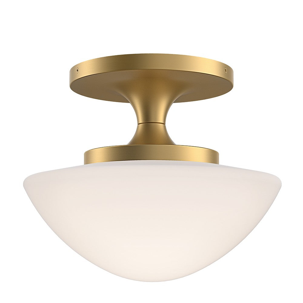 Hinkley Canada - 47813LCB - LED Semi-Flush Mount - Knox - Lacquered Brass