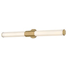 Hinkley Canada - 51154HB - LED Vanity - Facet - Heritage Brass