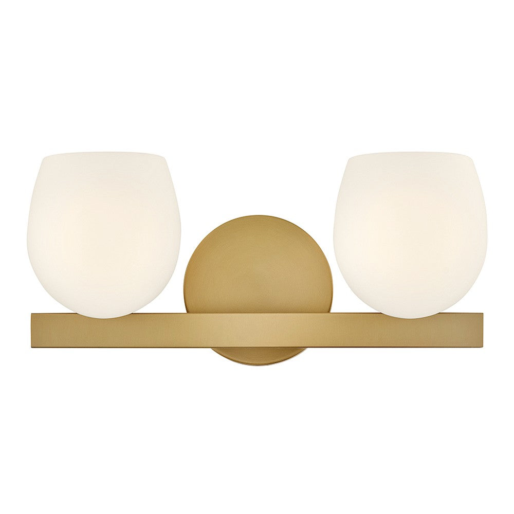Hinkley Canada - 57022LCB-LL - LED Vanity - Mae - Lacquered Brass