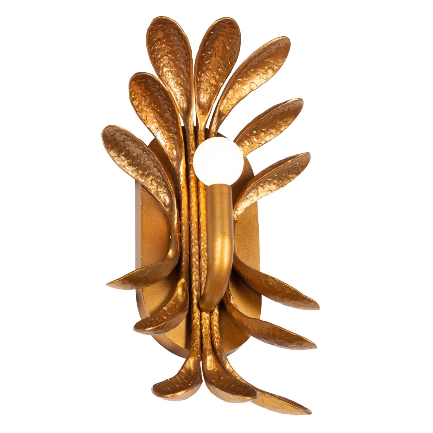 Kalco - 523821WGL - One Light Wall Sconce - BOTANICA - Warm Gold