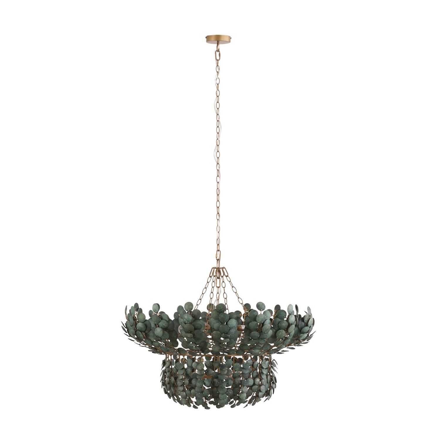 Arteriors - DMS14 - Chandelier - Bilal - EucalyptusВ Coconut Shell