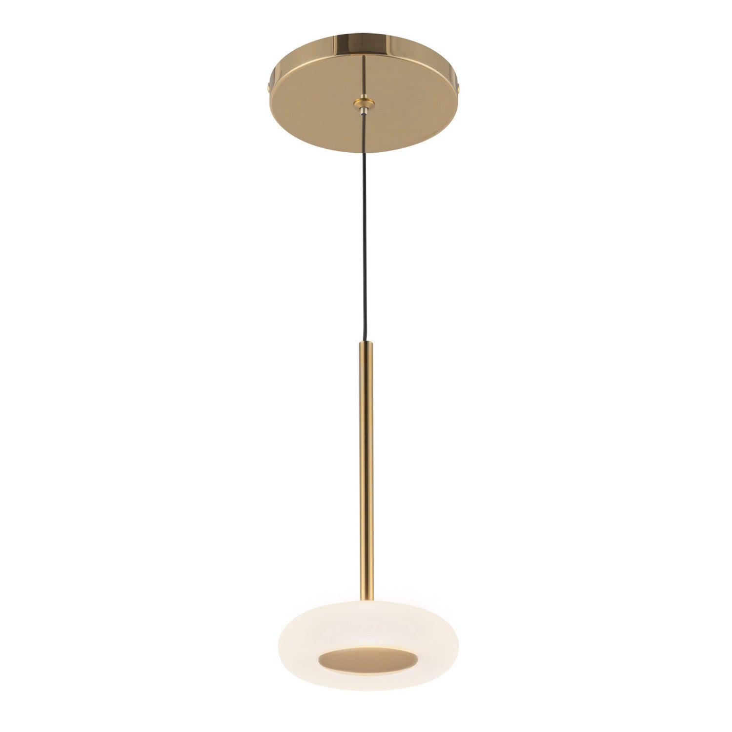 Kuzco Canada - PD97204-MRB/FR - LED Pendant - Stephord - Metallic Brass/Frosted Glass