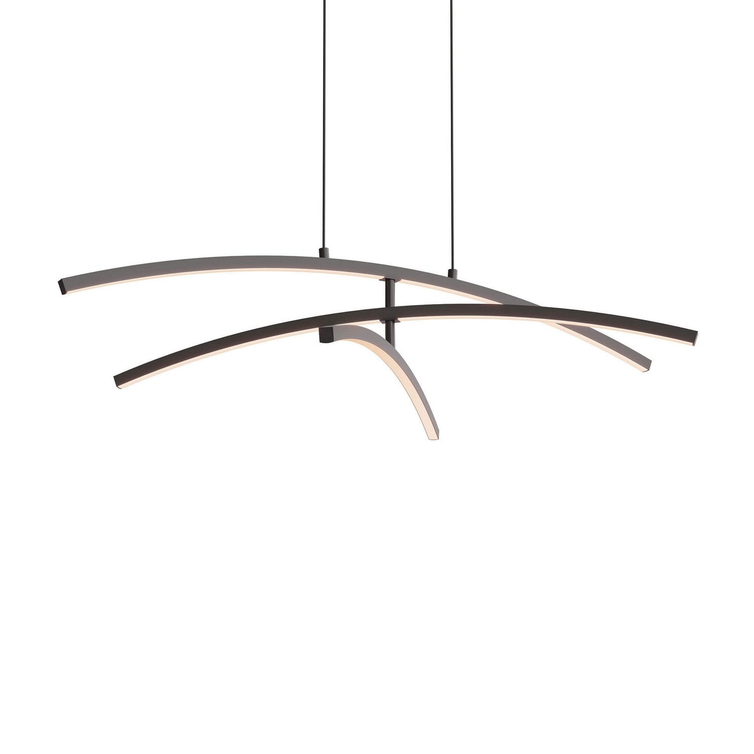 Dals Canada - W3PD36-CC-BK - Three Light Pendant - Sway - BK