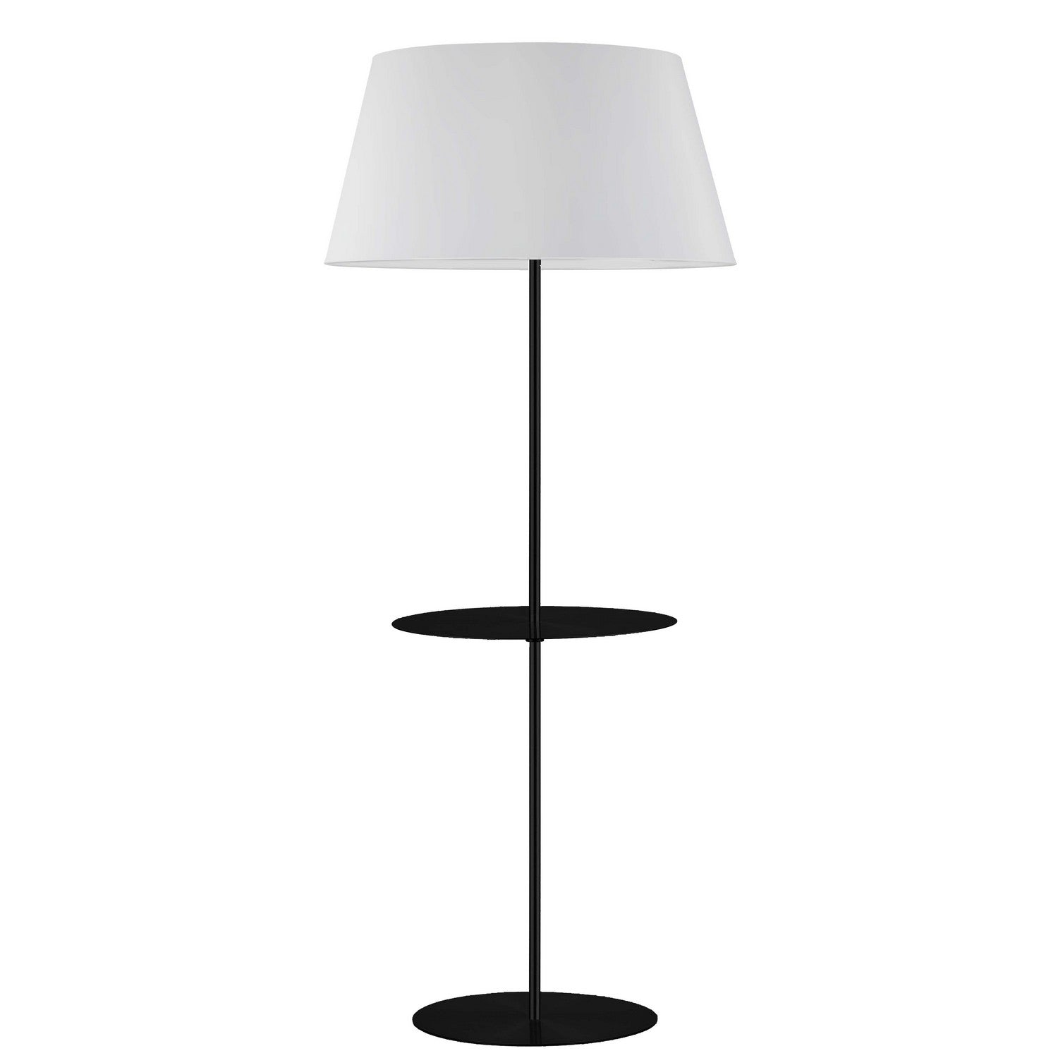 Dainolite Canada - GTC-R641F-MB-WH - One Light Floor Lamp - Gretchen - Matte Black