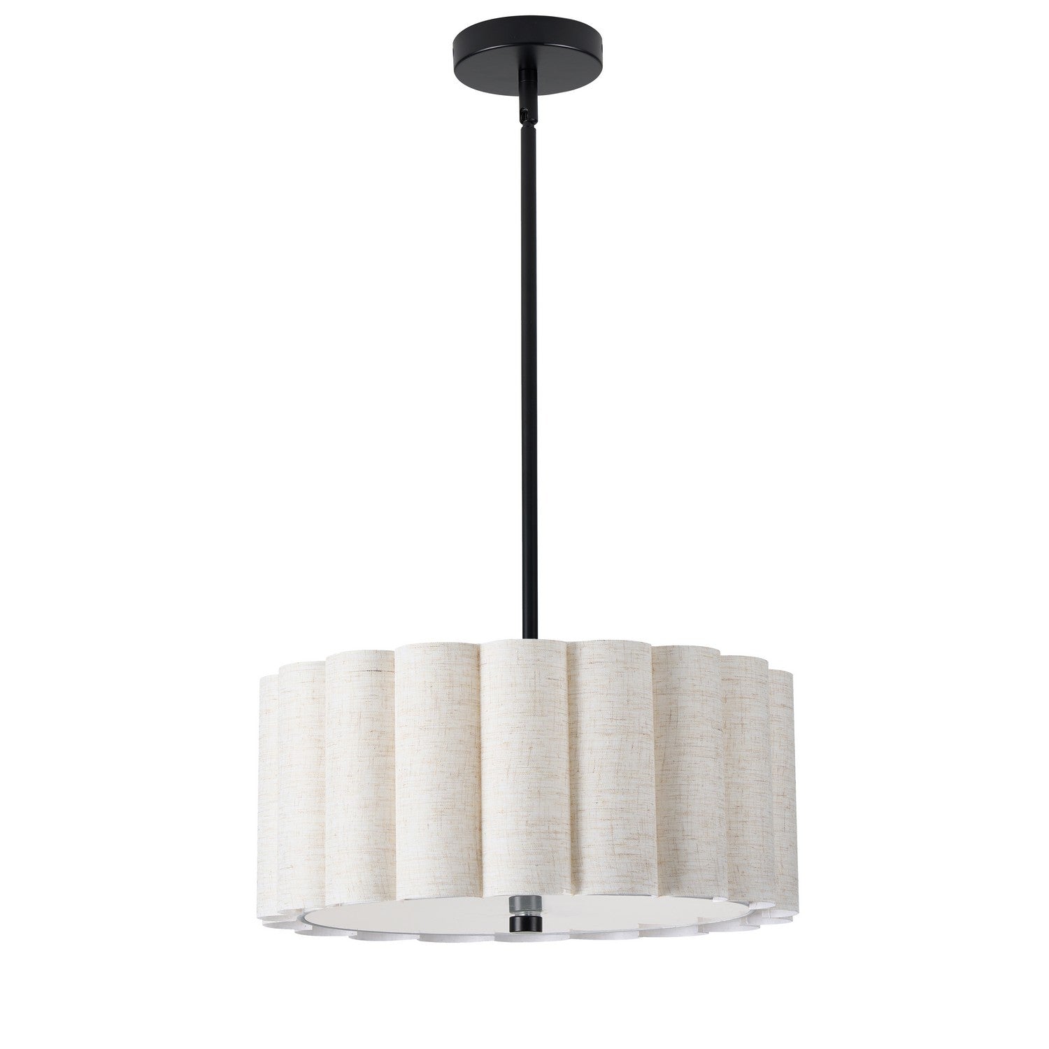 Dainolite Canada - PCA-163P-MB-FX - Three Light Pendant - Pacifica - Flax