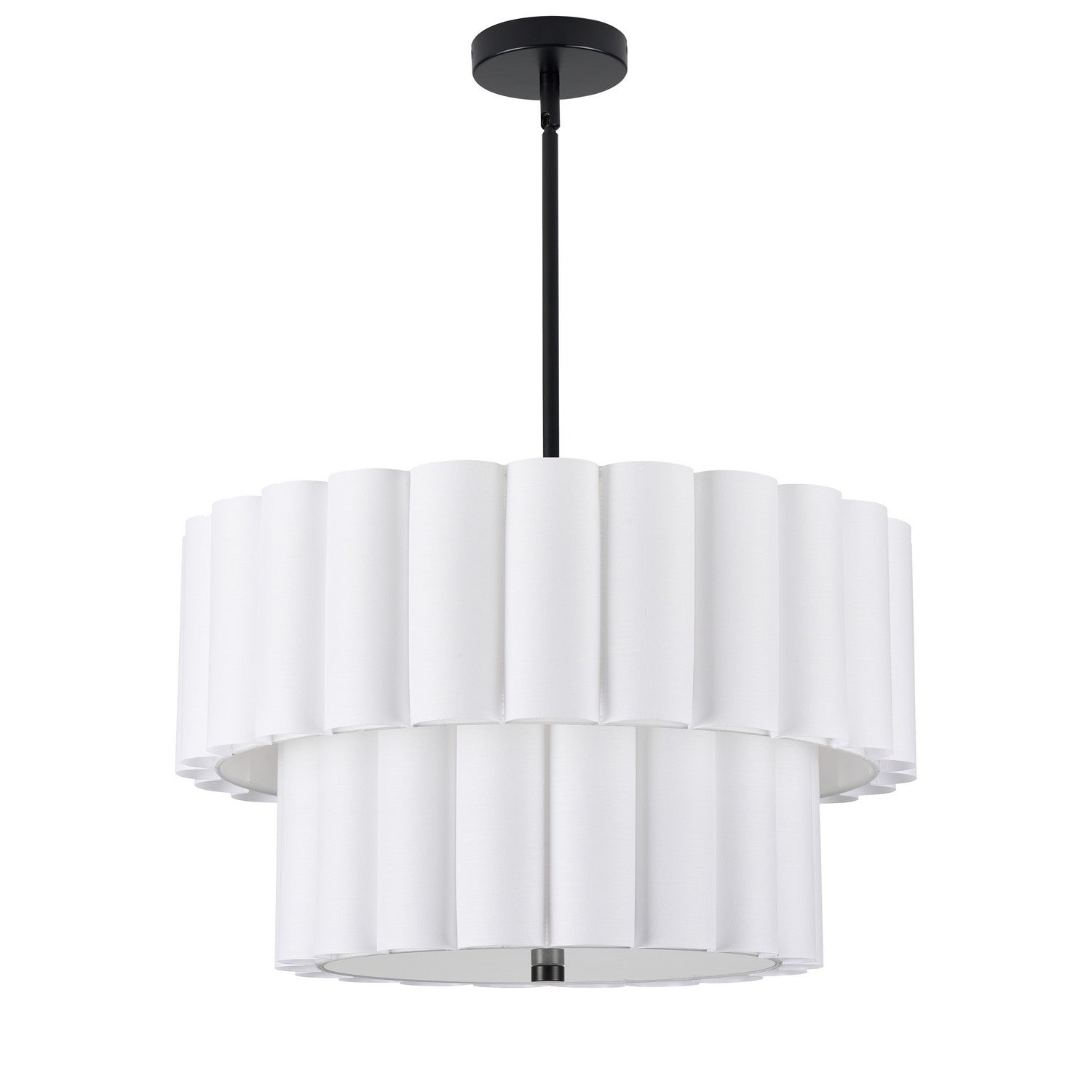 Dainolite Canada - PCA-224P-MB-WH - Four Light Pendant - Pacifica - White