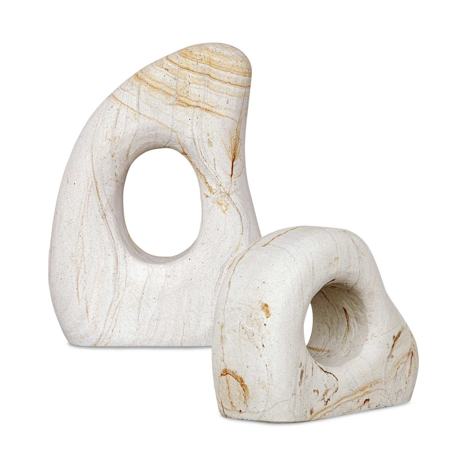 Uttermost - 18265 - Sculpture - Stone Flow - Natural Grain
